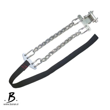 زنجیر چرخ کمربندی یخ شکن گالوانیزه با قفل جغجغه ای - سایز  13- 14- 15